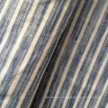 Linen Cotton Blended Strip Shirting Fabric (QF13-0498)